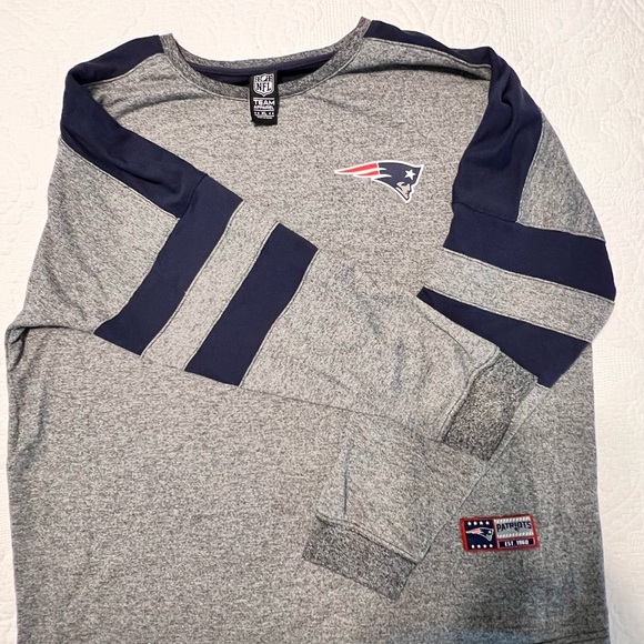 New England Patriots NFL Team Apparel XL sweatshirt gray - Picture 2 of 6